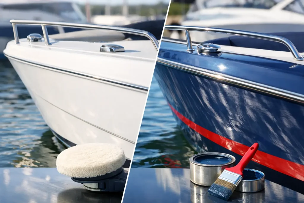 Gelcoat vs Marine Paint: Which Finish Fits?
