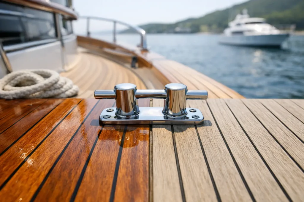 Teak Varnish vs Teak Sealer on Yachts